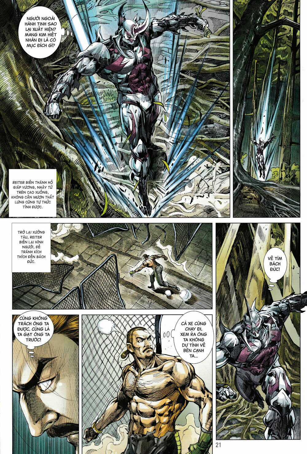 Hổ Giáp Nhân Armour Man Chapter 19 trang 19