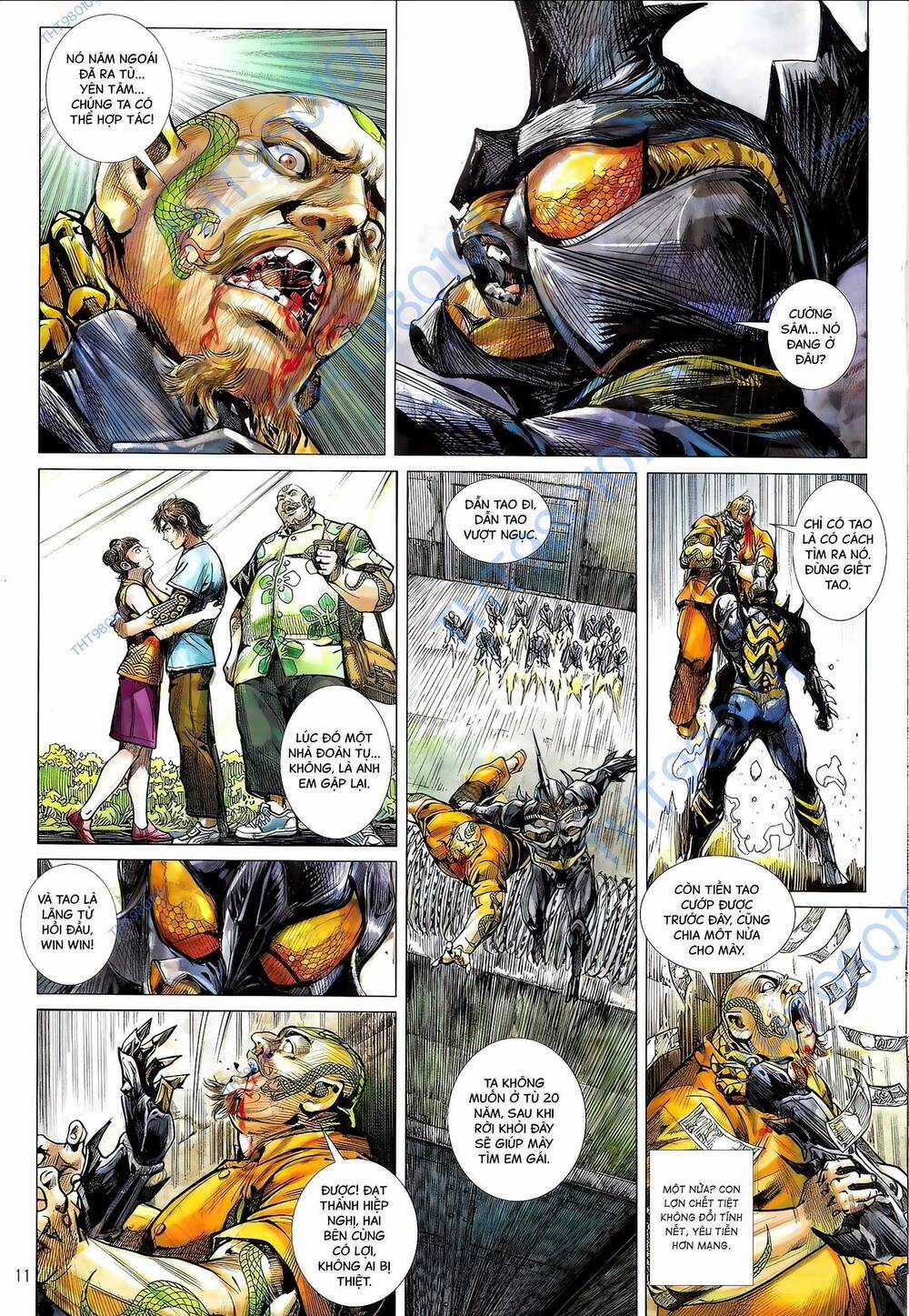 Hổ Giáp Nhân Armour Man Chapter 2 trang 10