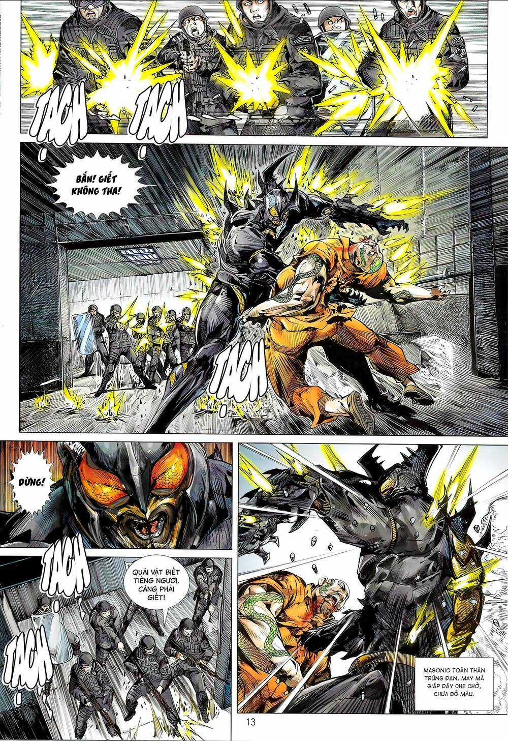 Hổ Giáp Nhân Armour Man Chapter 2 trang 12