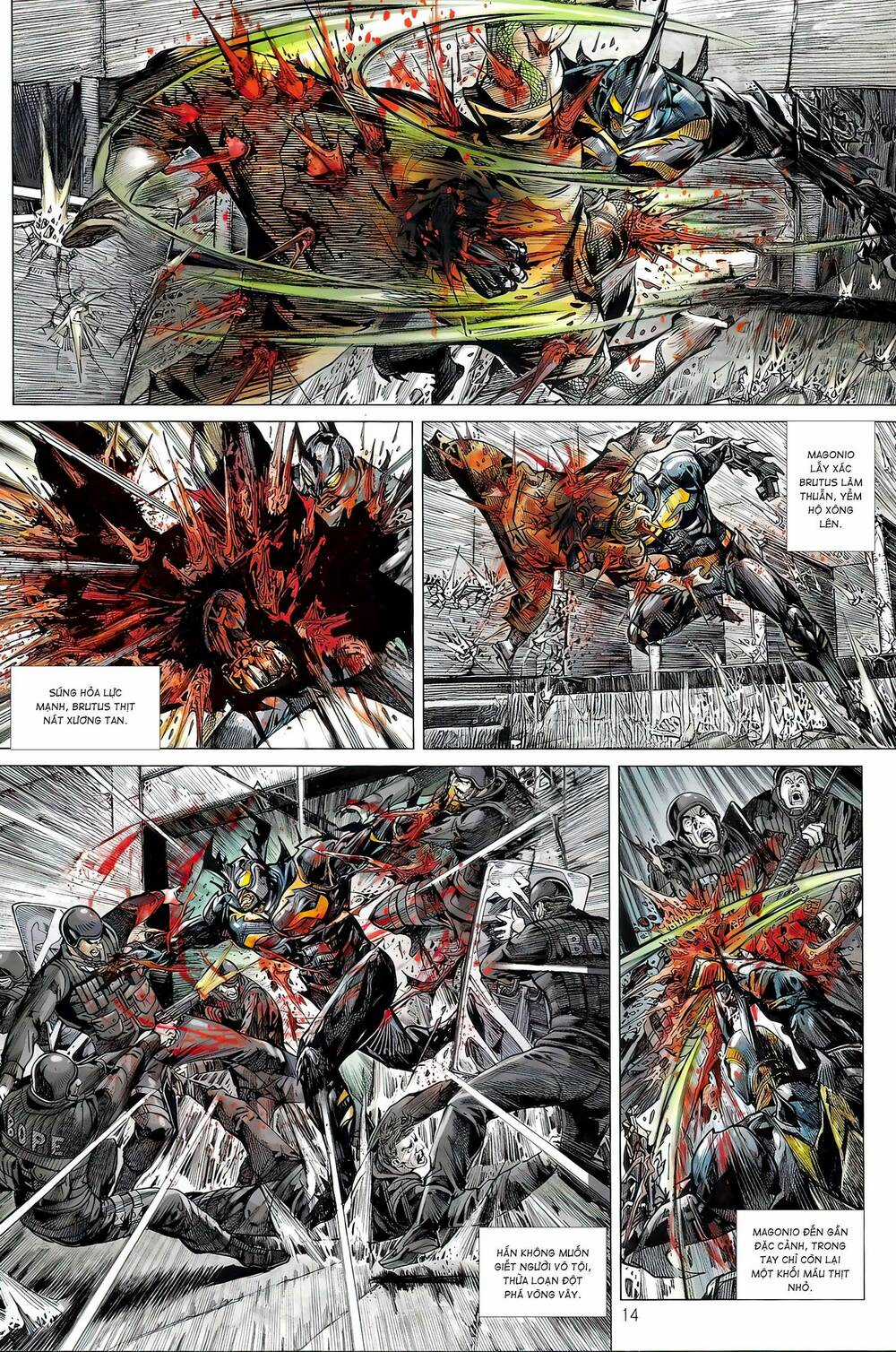 Hổ Giáp Nhân Armour Man Chapter 2 trang 13