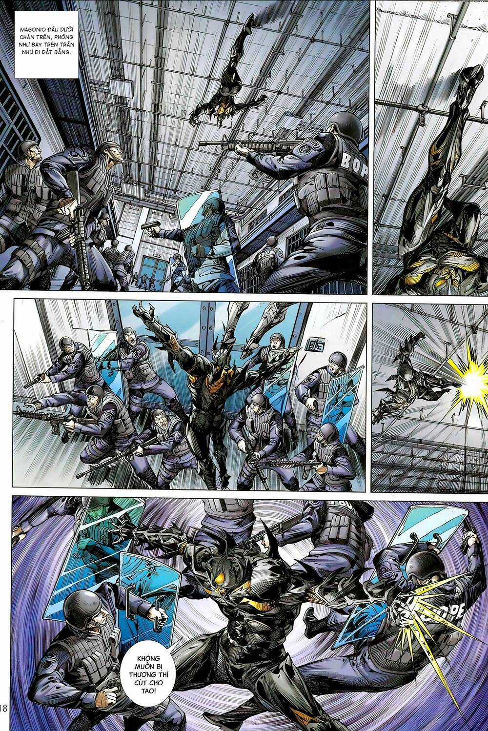 Hổ Giáp Nhân Armour Man Chapter 2 trang 17