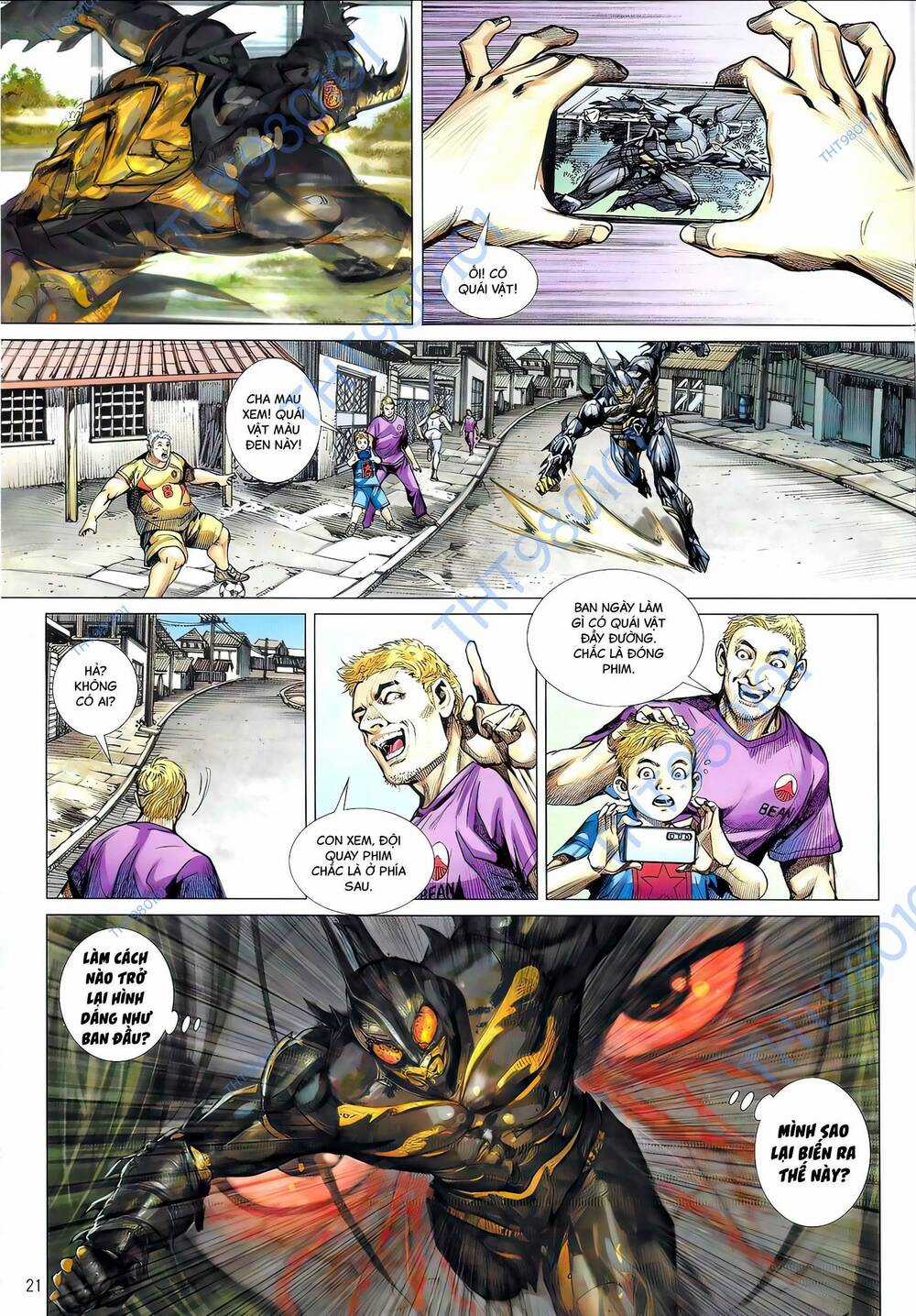 Hổ Giáp Nhân Armour Man Chapter 2 trang 20