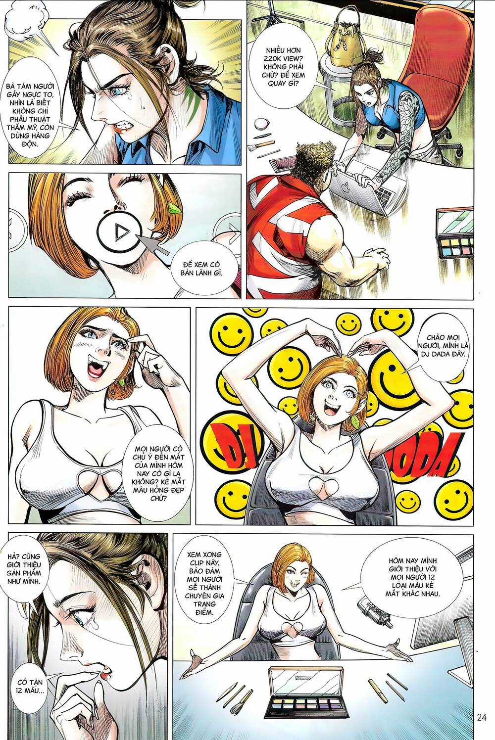 Hổ Giáp Nhân Armour Man Chapter 2 trang 23