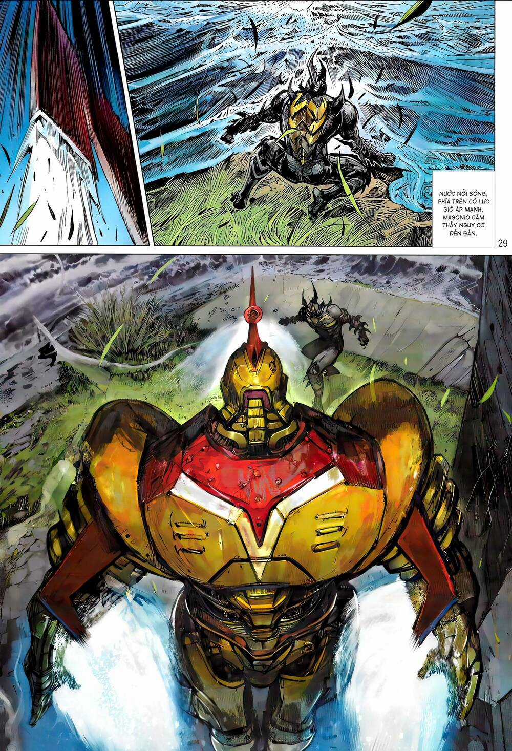 Hổ Giáp Nhân Armour Man Chapter 2 trang 28