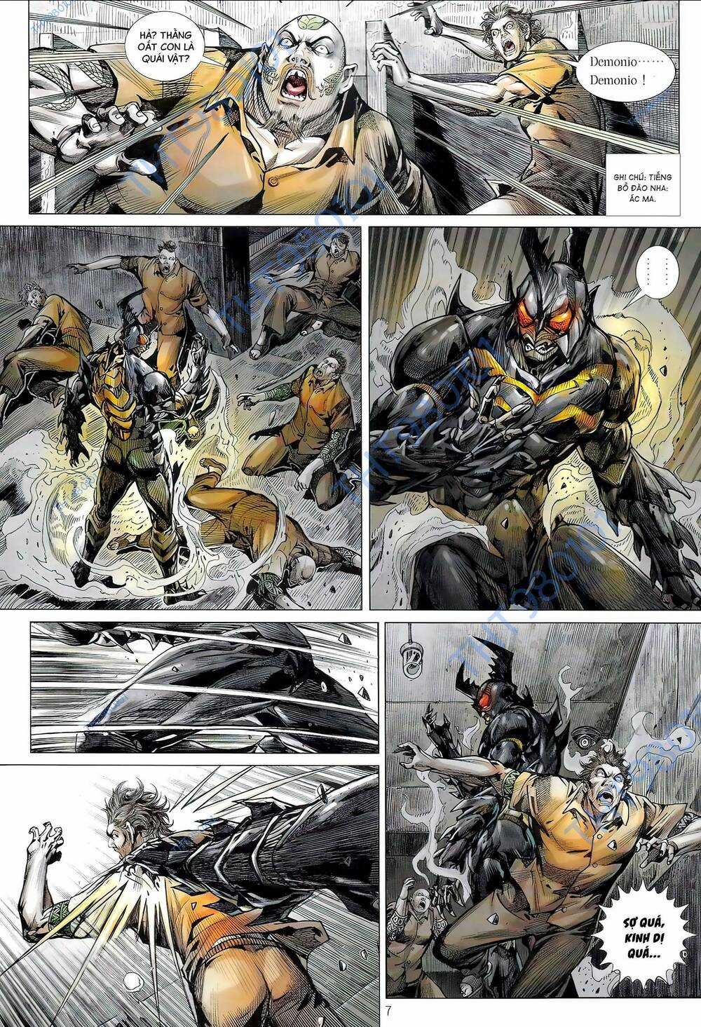 Hổ Giáp Nhân Armour Man Chapter 2 trang 6