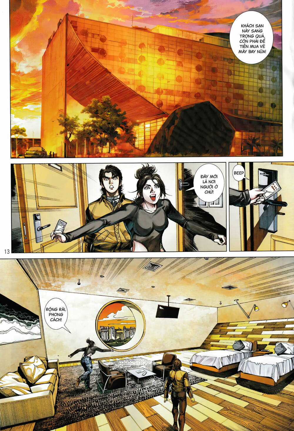 Hổ Giáp Nhân Armour Man Chapter 20 trang 12