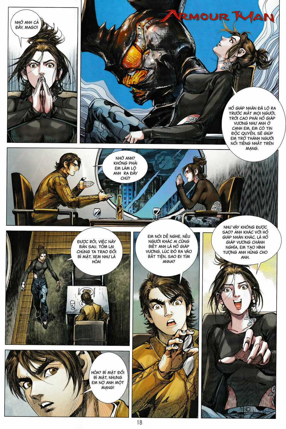 Hổ Giáp Nhân Armour Man Chapter 20 trang 17