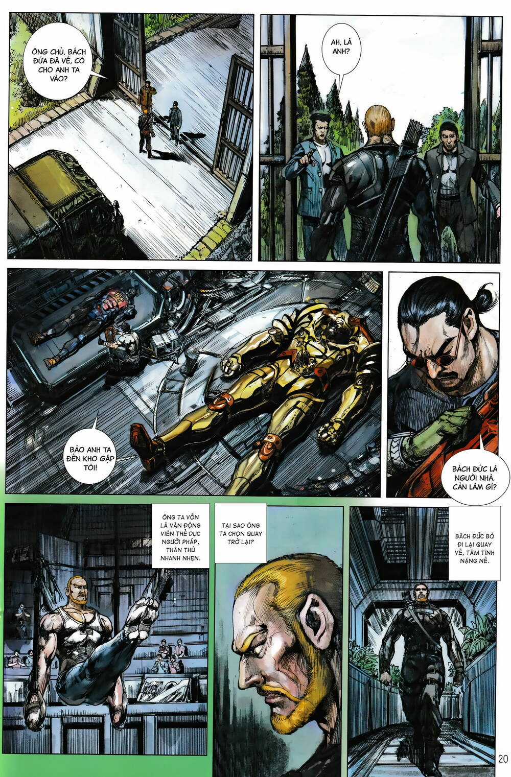 Hổ Giáp Nhân Armour Man Chapter 20 trang 19