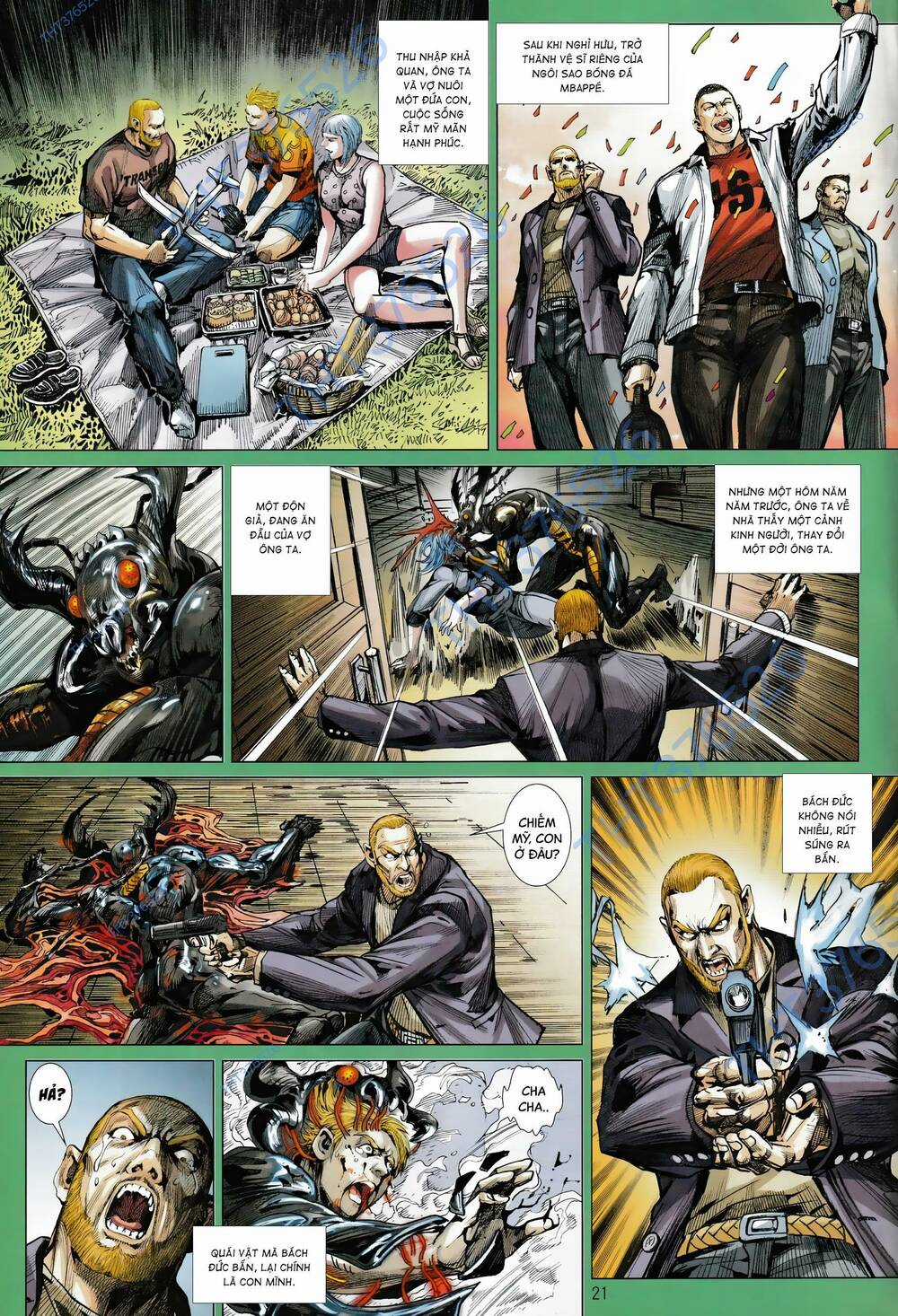 Hổ Giáp Nhân Armour Man Chapter 20 trang 20