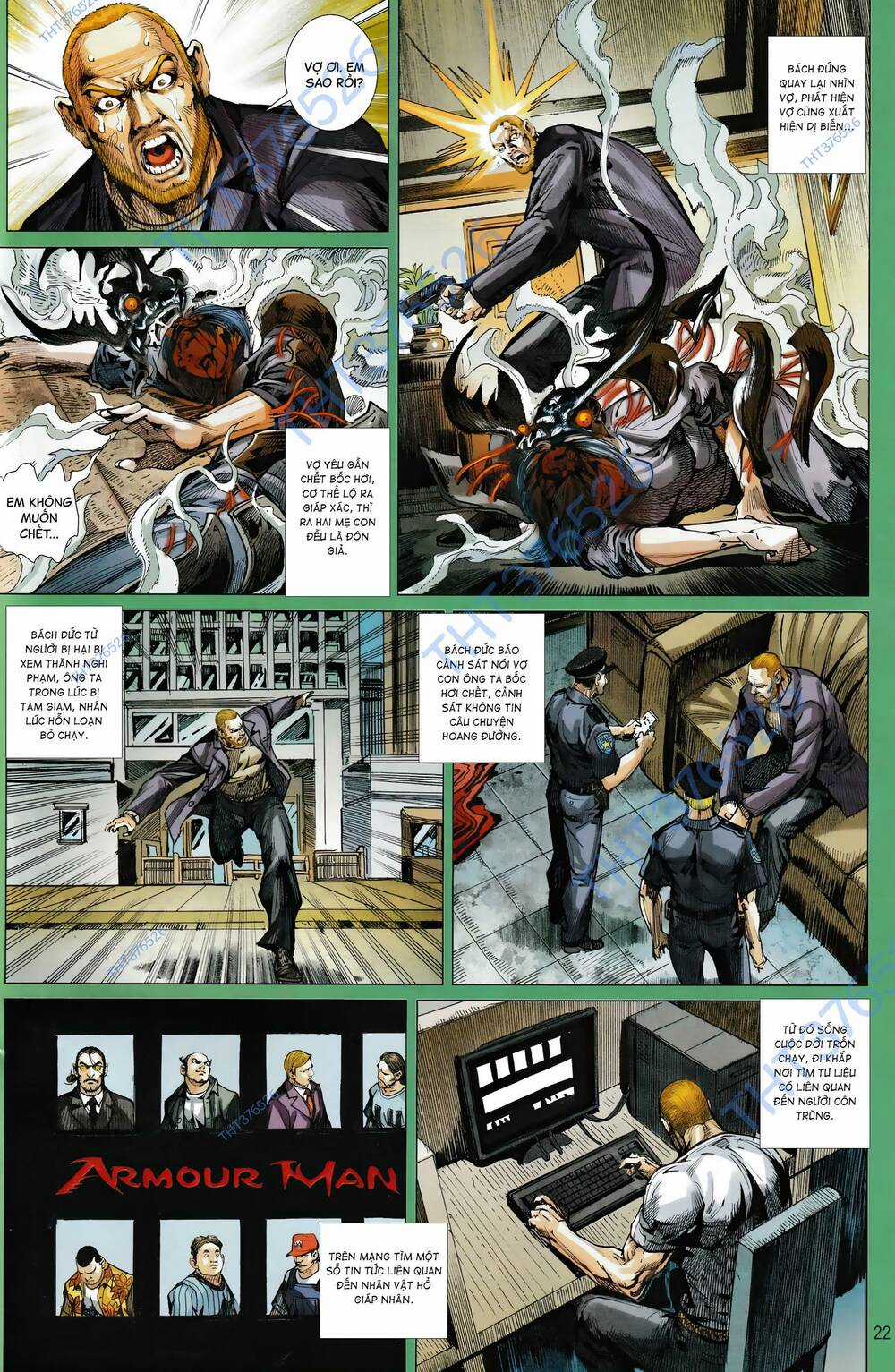 Hổ Giáp Nhân Armour Man Chapter 20 trang 21