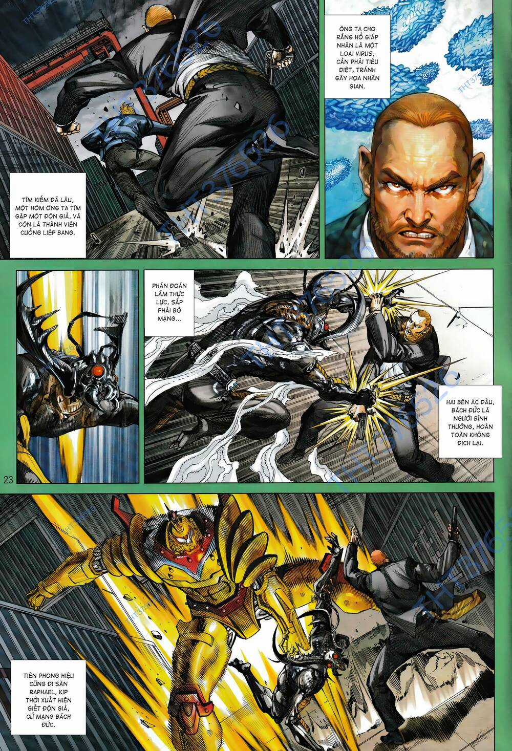 Hổ Giáp Nhân Armour Man Chapter 20 trang 22