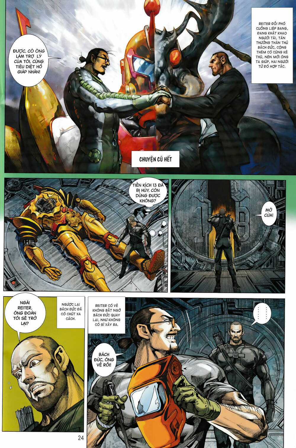 Hổ Giáp Nhân Armour Man Chapter 20 trang 23