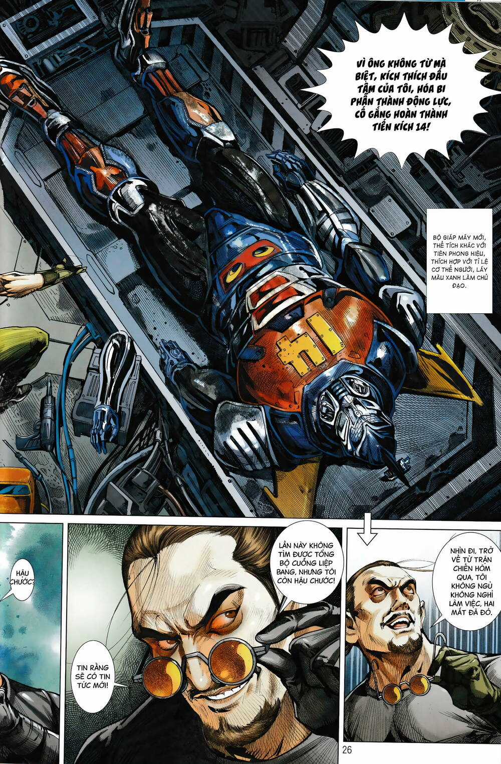 Hổ Giáp Nhân Armour Man Chapter 20 trang 25