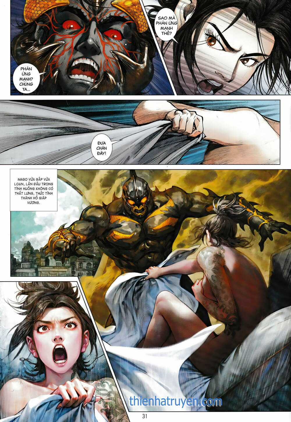 Hổ Giáp Nhân Armour Man Chapter 20 trang 30