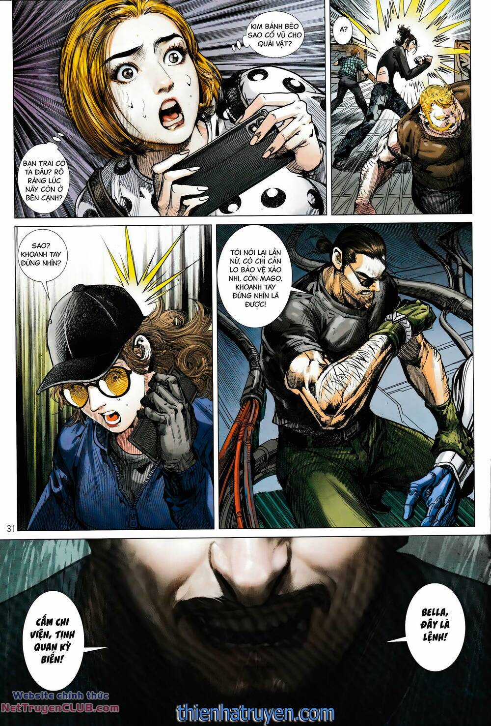 Hổ Giáp Nhân Armour Man Chapter 21 trang 29