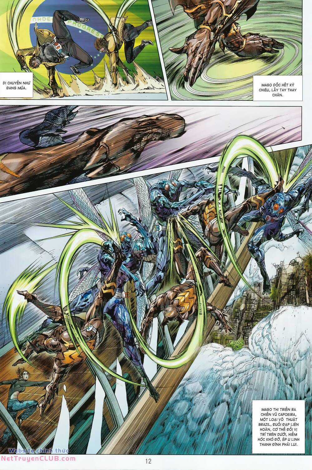 Hổ Giáp Nhân Armour Man Chapter 22 trang 11