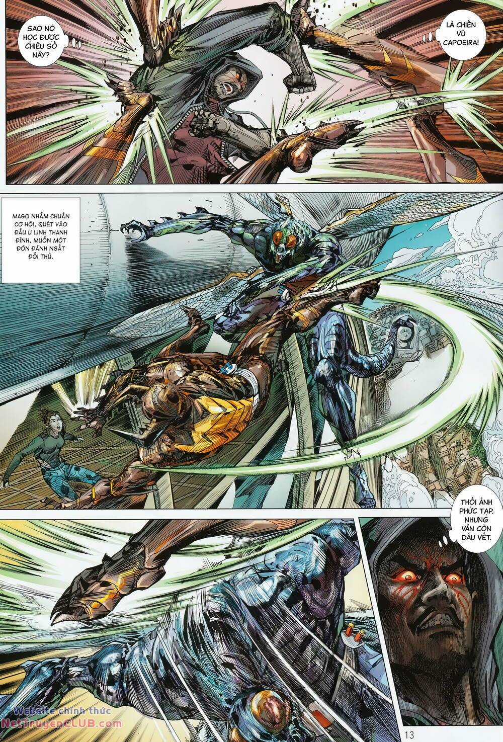 Hổ Giáp Nhân Armour Man Chapter 22 trang 12