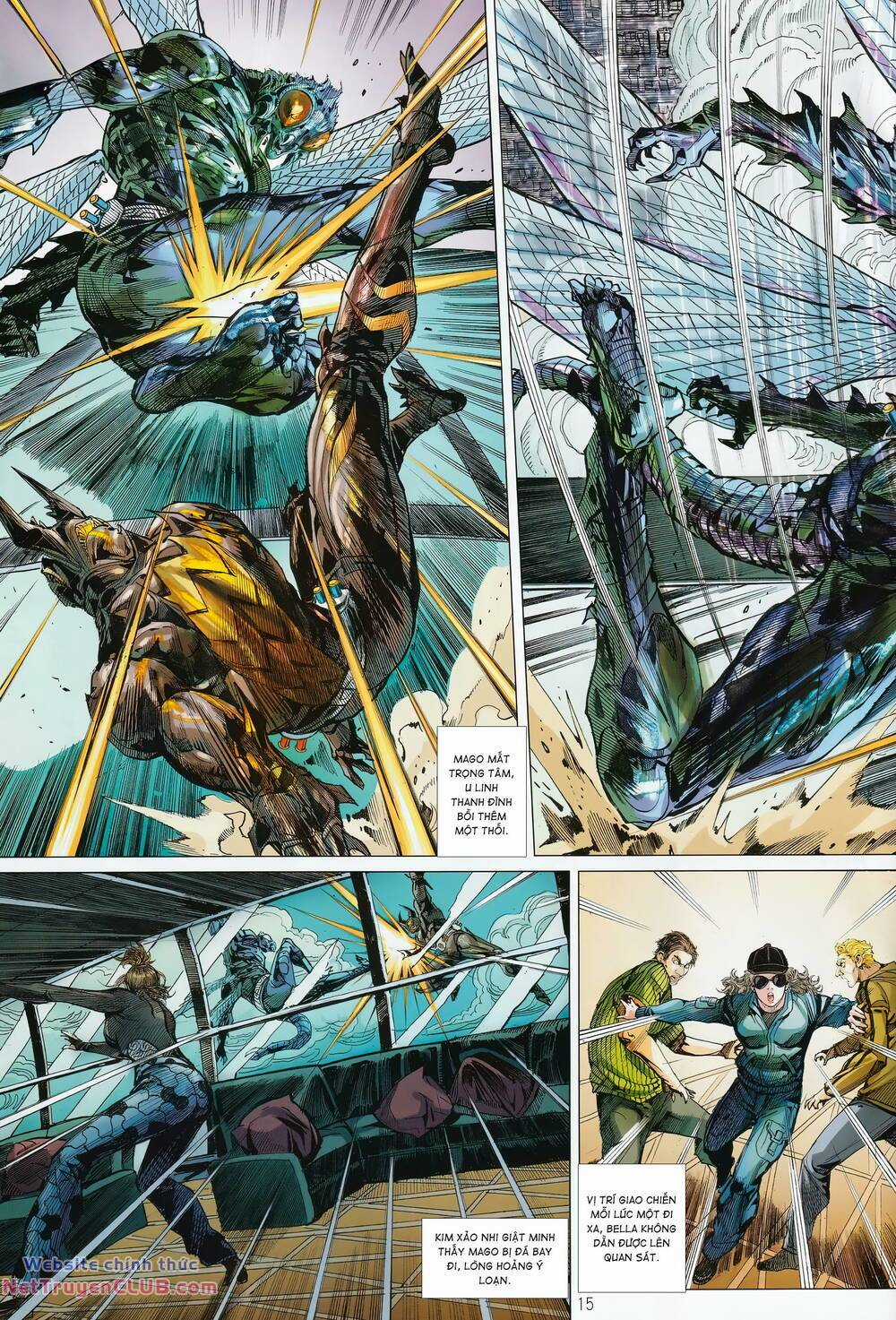 Hổ Giáp Nhân Armour Man Chapter 22 trang 14