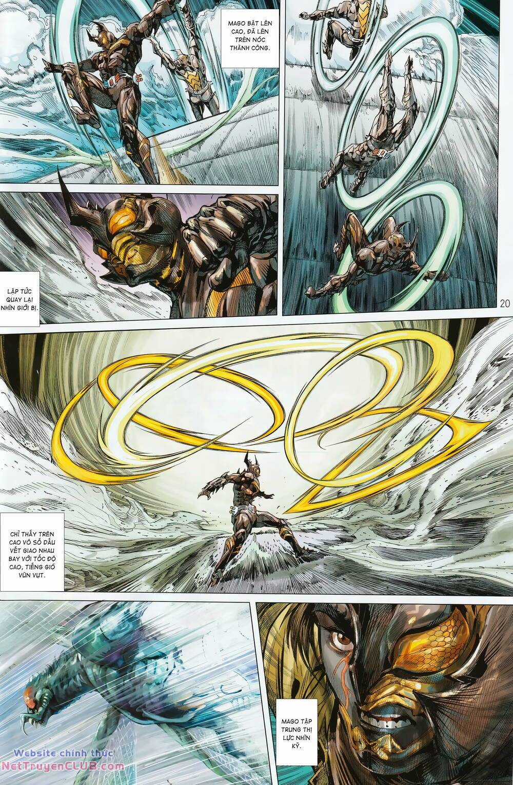 Hổ Giáp Nhân Armour Man Chapter 22 trang 19