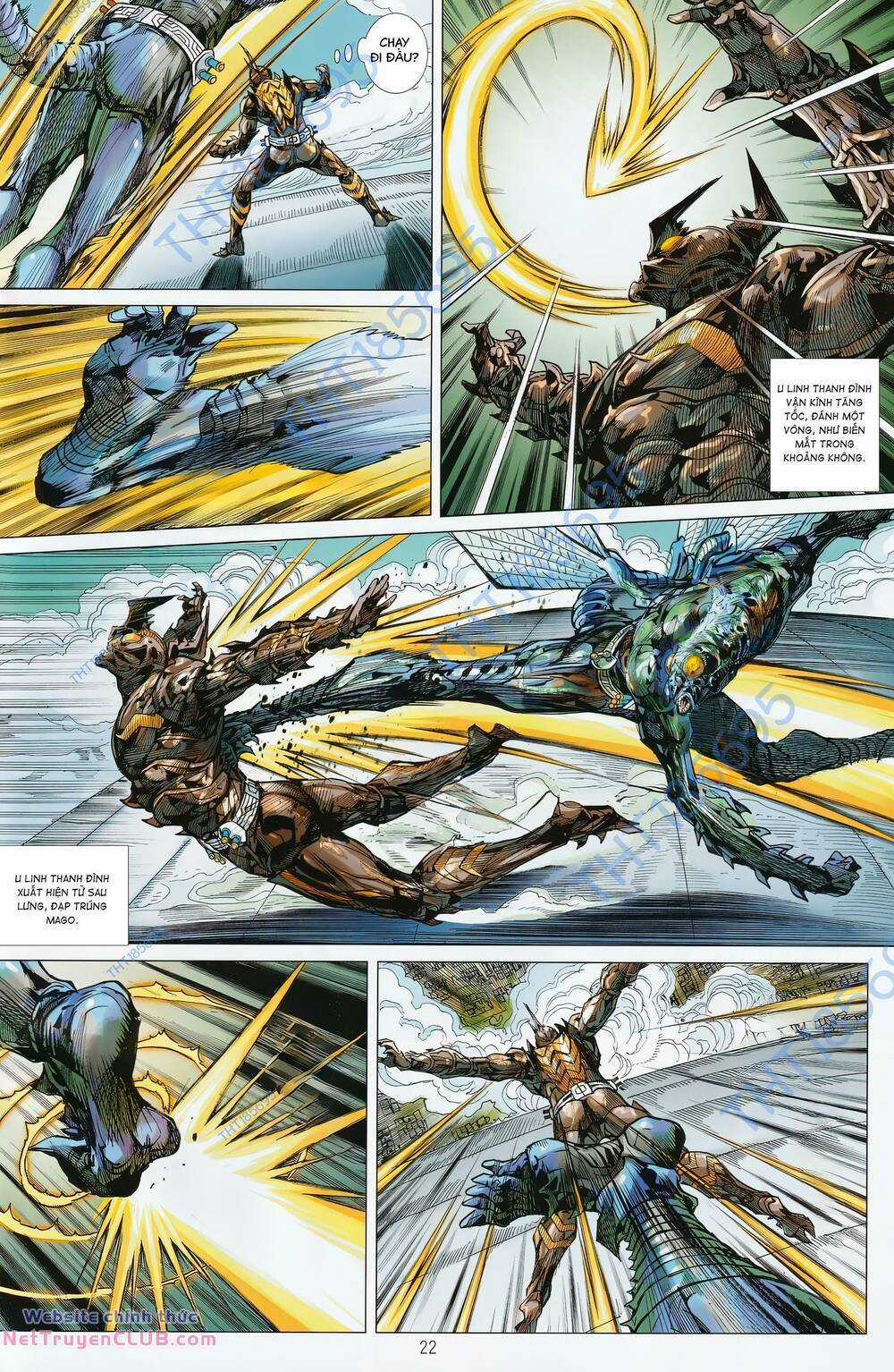 Hổ Giáp Nhân Armour Man Chapter 22 trang 21