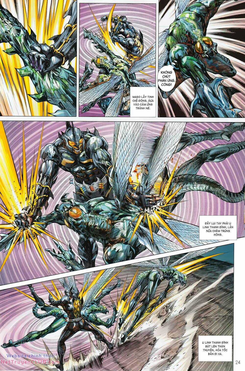 Hổ Giáp Nhân Armour Man Chapter 22 trang 23