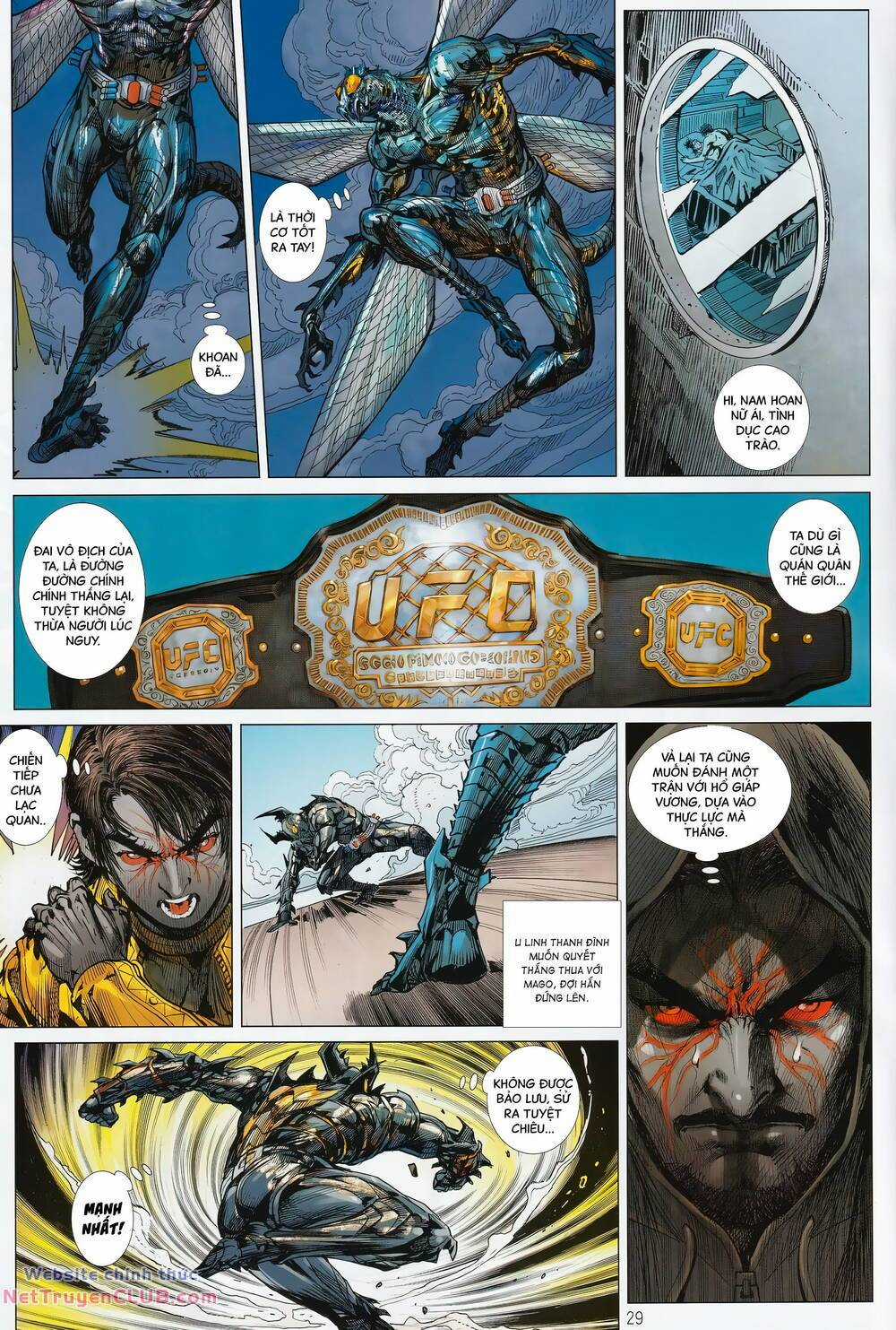 Hổ Giáp Nhân Armour Man Chapter 22 trang 28