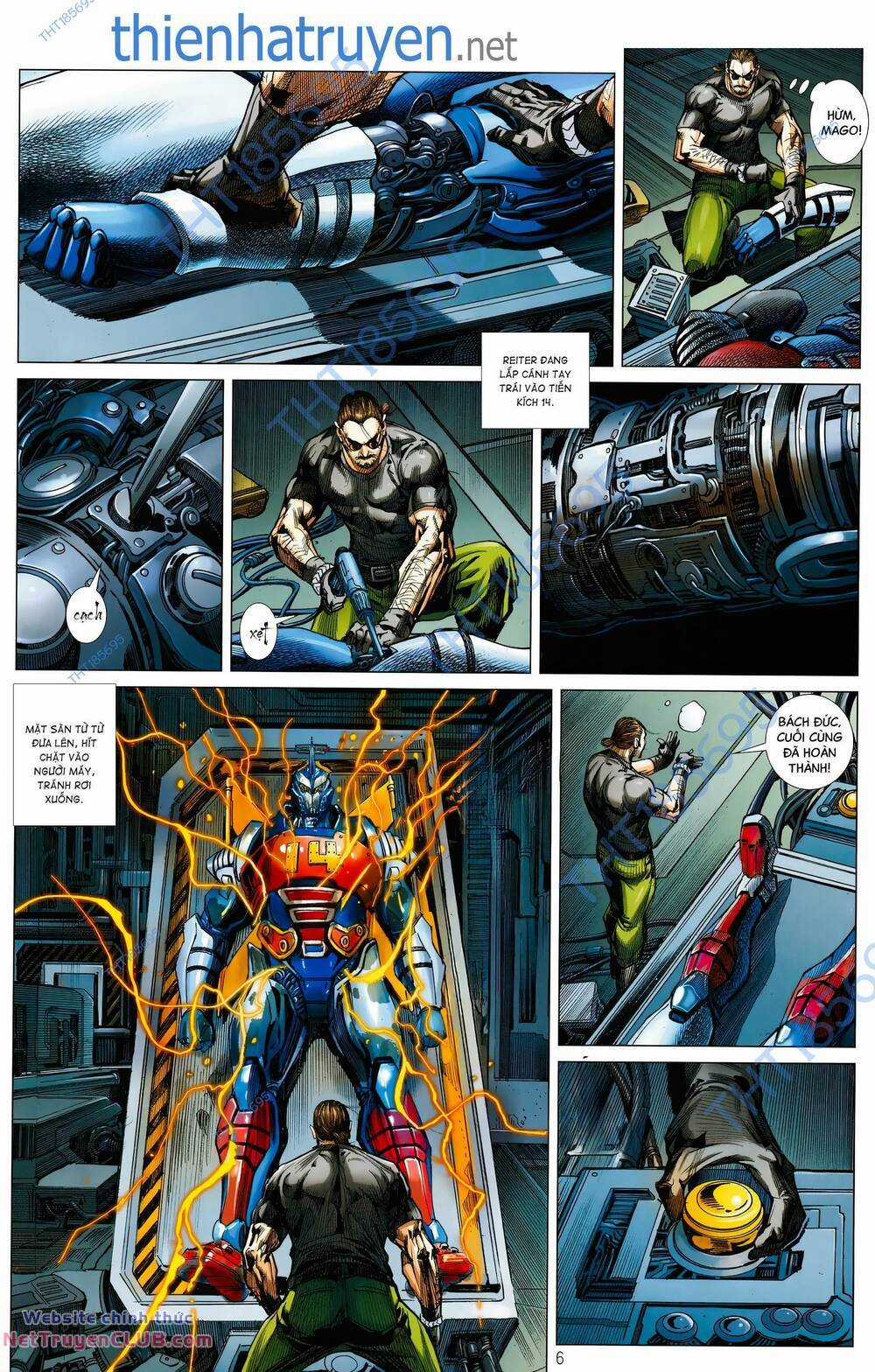 Hổ Giáp Nhân Armour Man Chapter 22 trang 5
