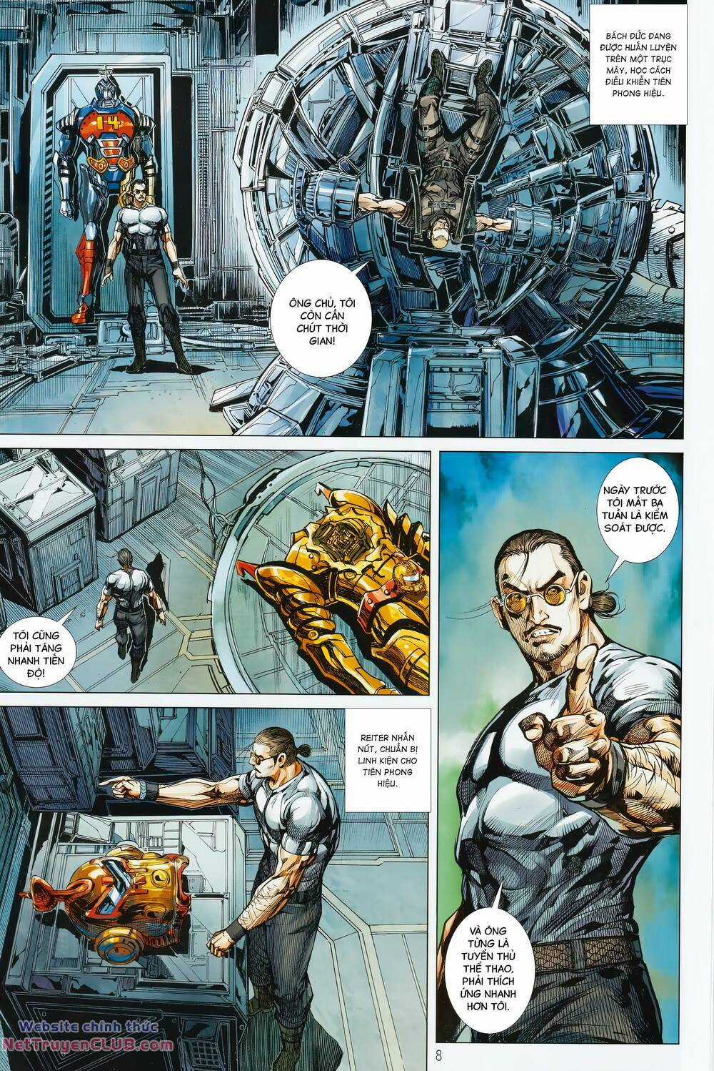 Hổ Giáp Nhân Armour Man Chapter 22 trang 7