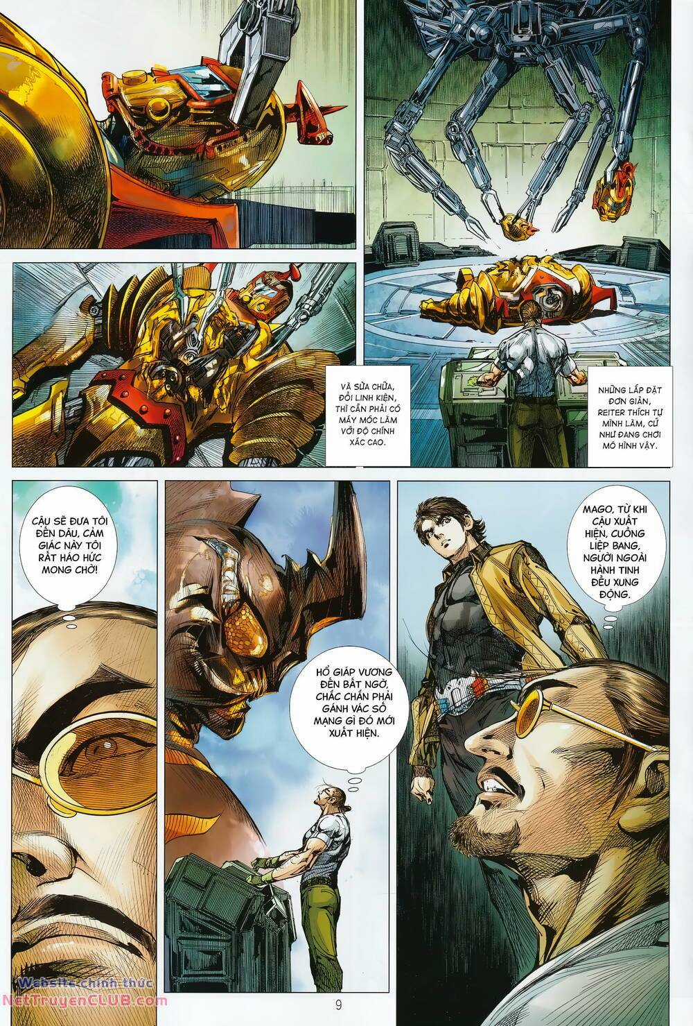 Hổ Giáp Nhân Armour Man Chapter 22 trang 8