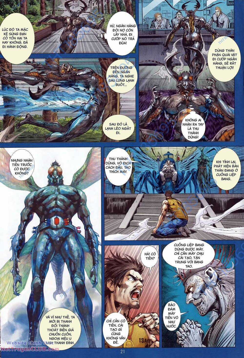 Hổ Giáp Nhân Armour Man Chapter 24 trang 20