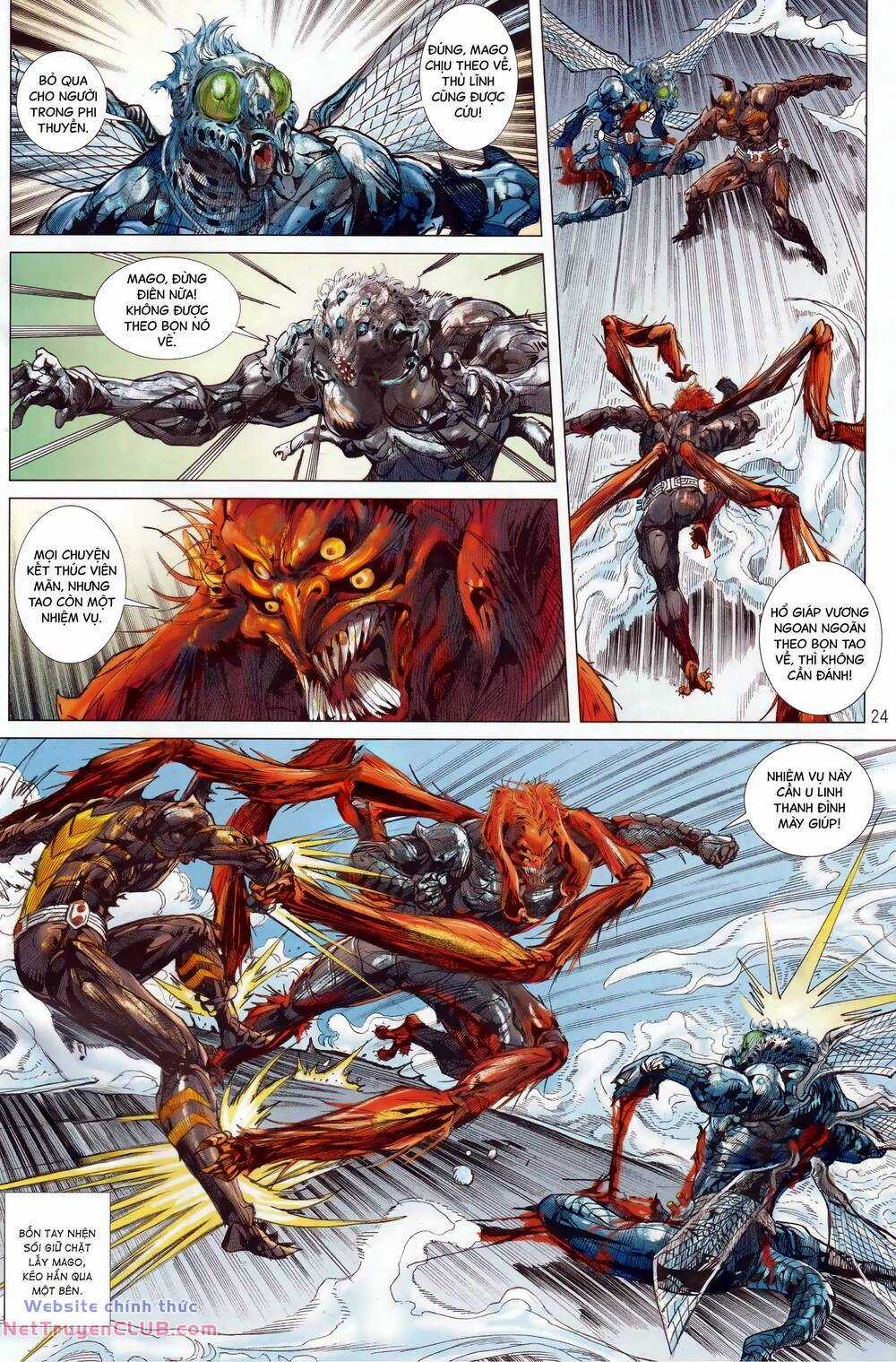 Hổ Giáp Nhân Armour Man Chapter 24 trang 23