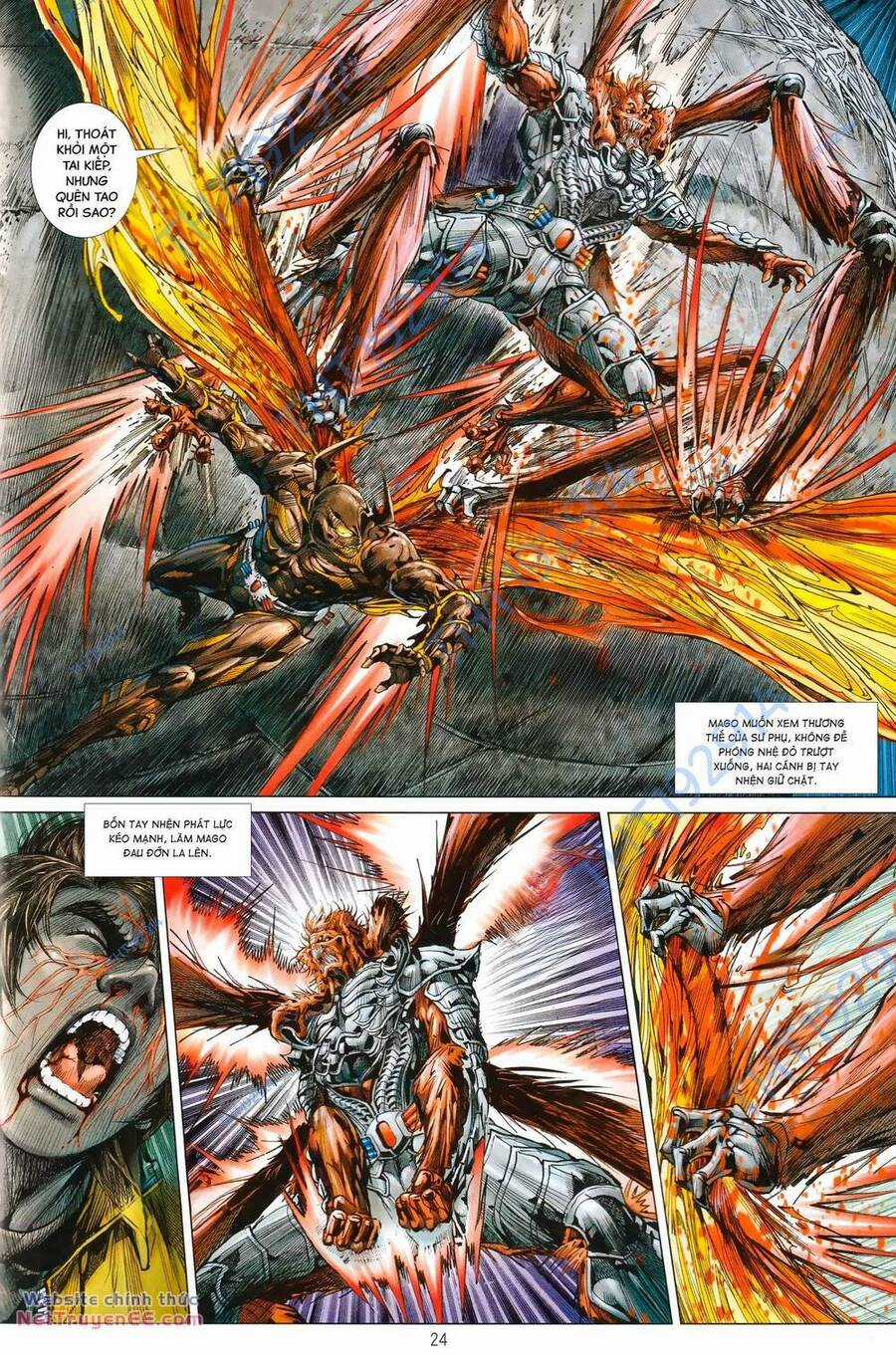 Hổ Giáp Nhân Armour Man Chapter 25 trang 21