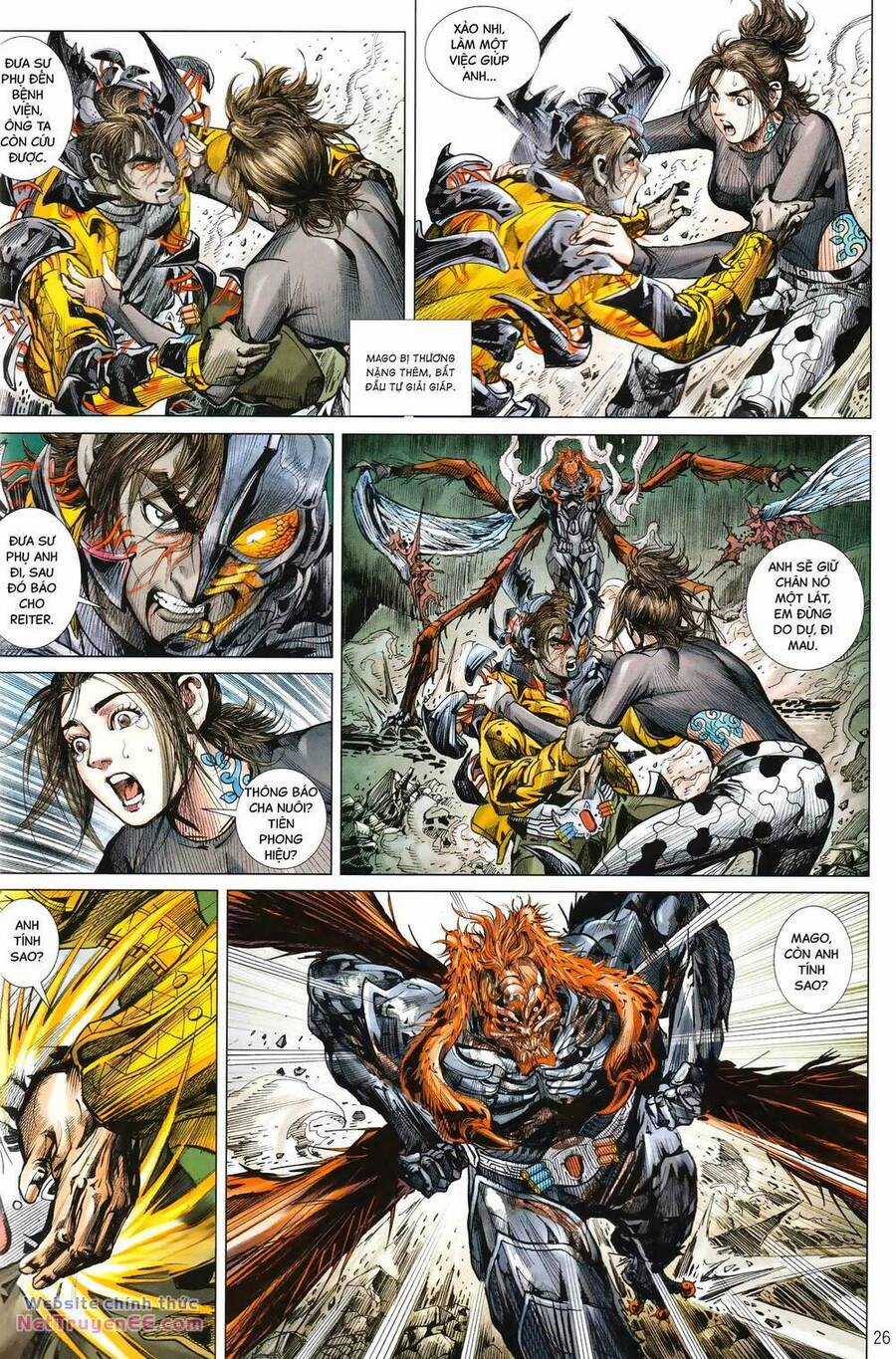 Hổ Giáp Nhân Armour Man Chapter 25 trang 23