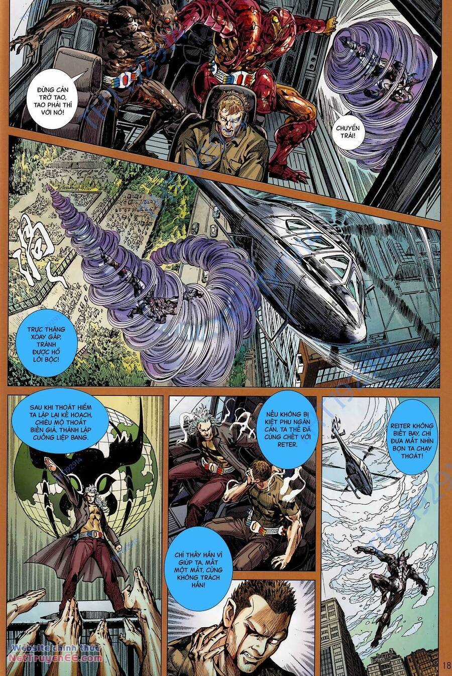 Hổ Giáp Nhân Armour Man Chapter 28 trang 16