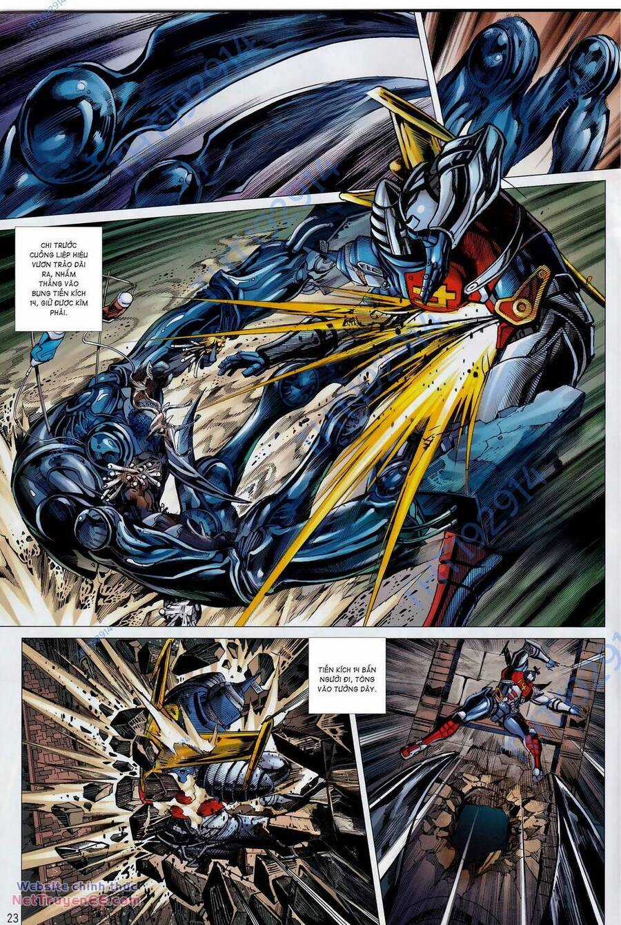 Hổ Giáp Nhân Armour Man Chapter 29 trang 22