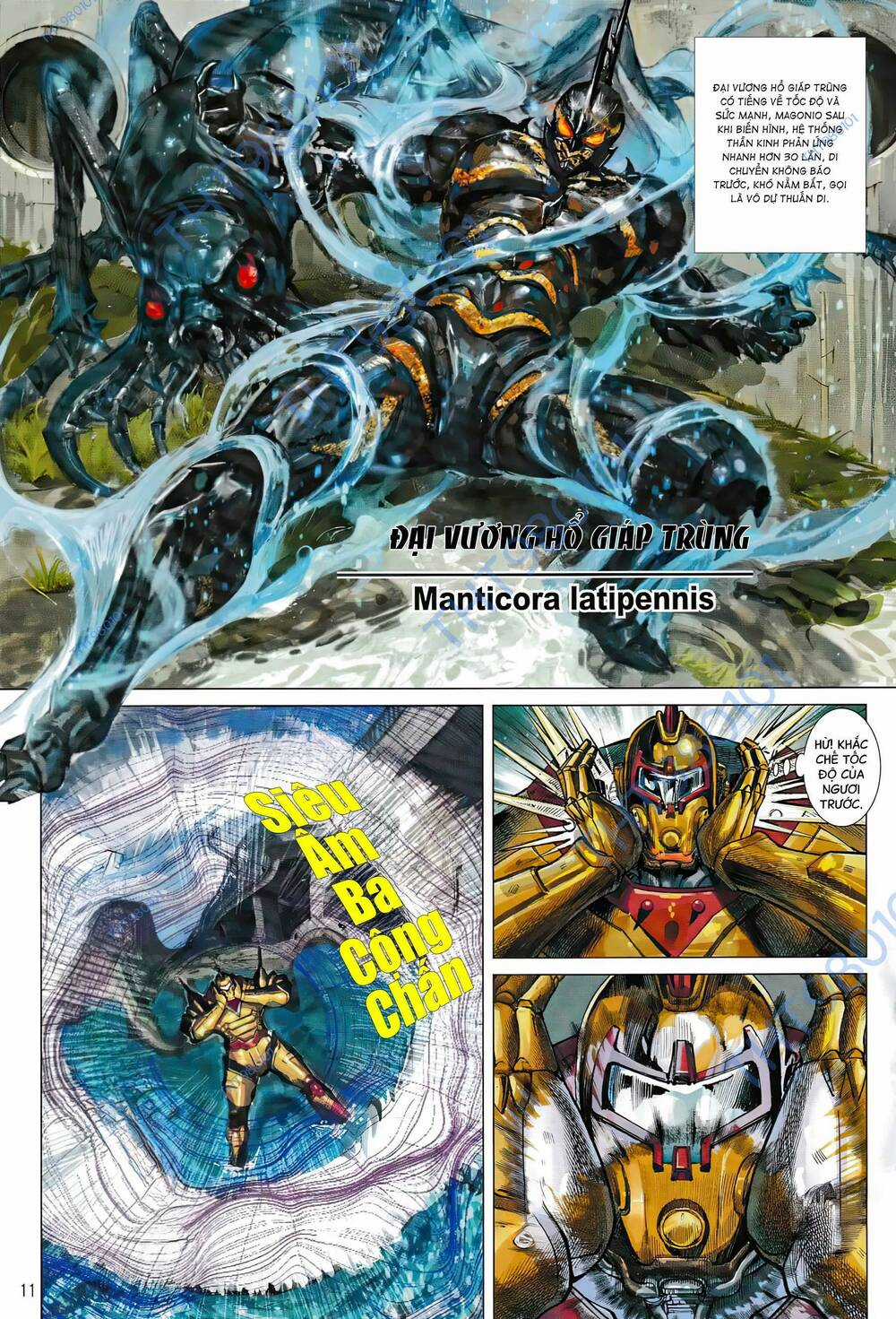 Hổ Giáp Nhân Armour Man Chapter 3 trang 10