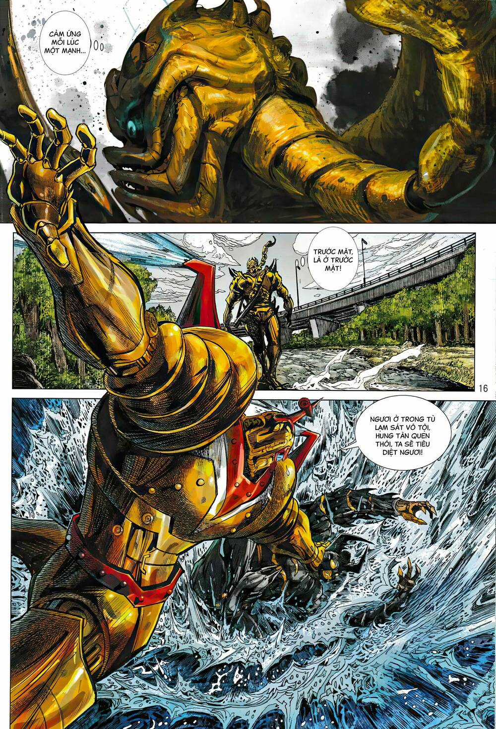 Hổ Giáp Nhân Armour Man Chapter 3 trang 14