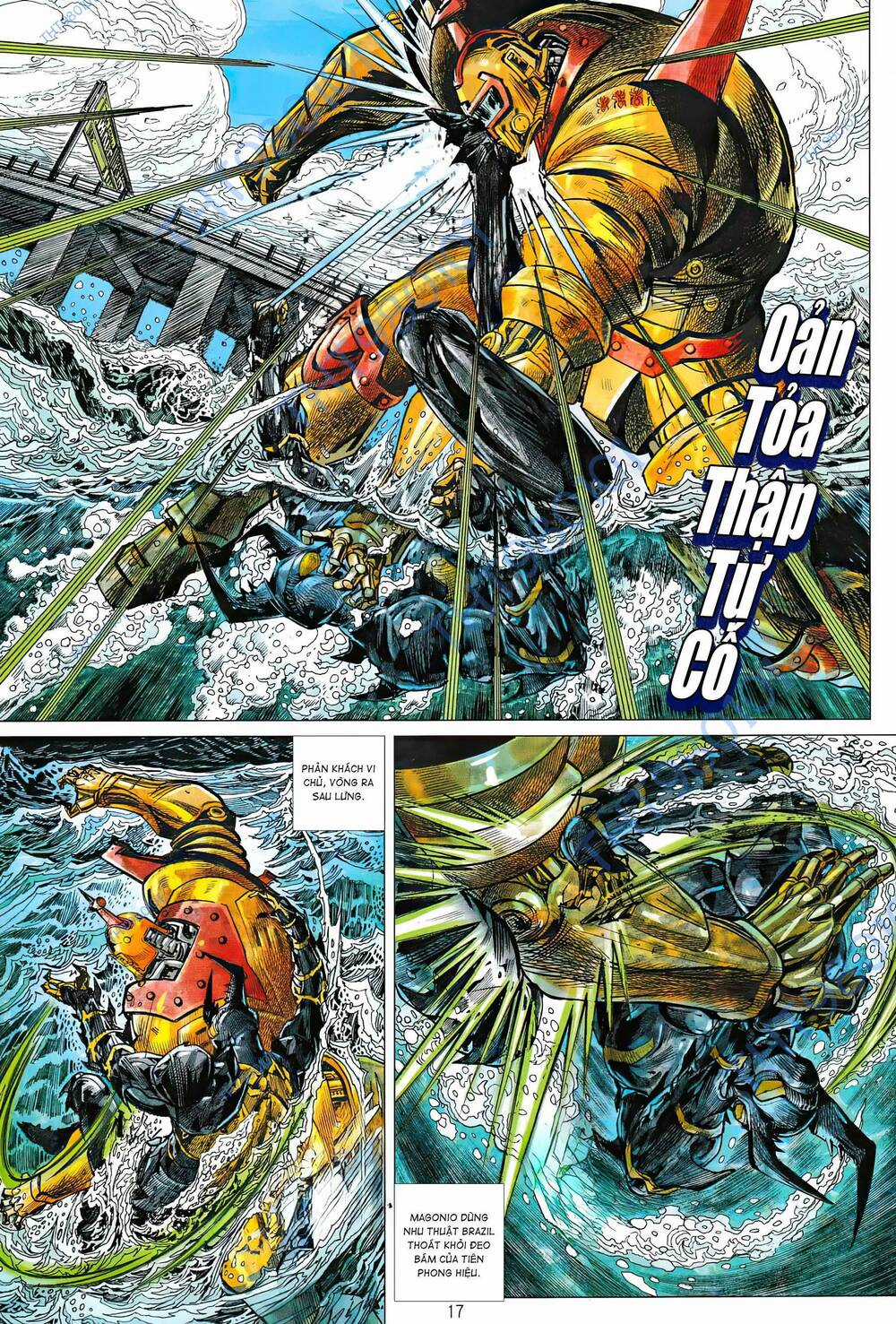 Hổ Giáp Nhân Armour Man Chapter 3 trang 15