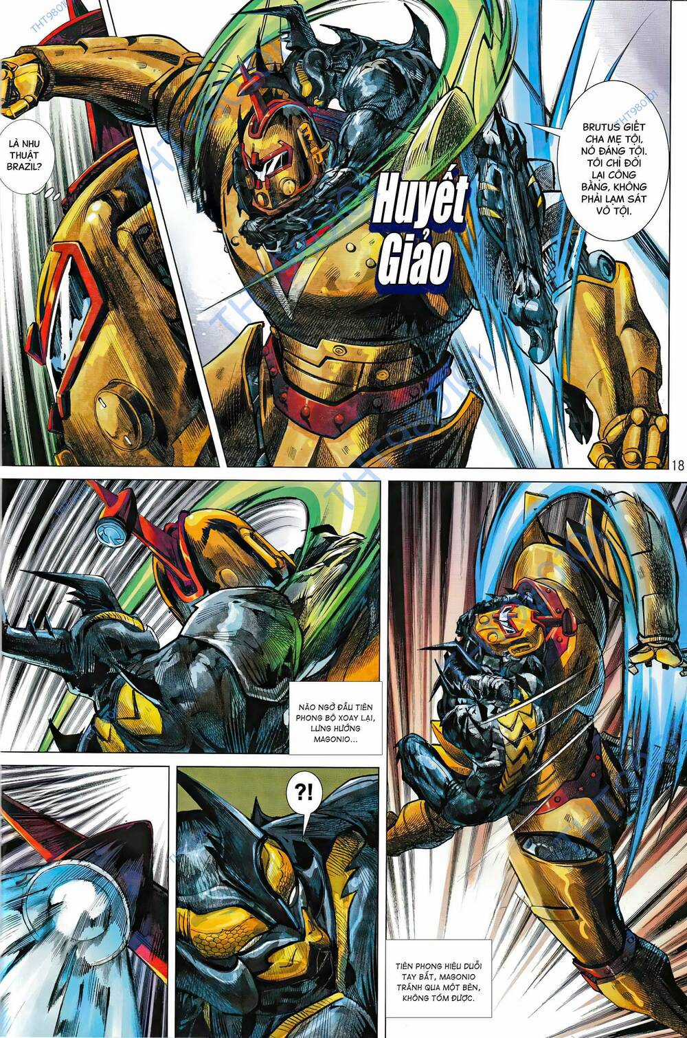 Hổ Giáp Nhân Armour Man Chapter 3 trang 16