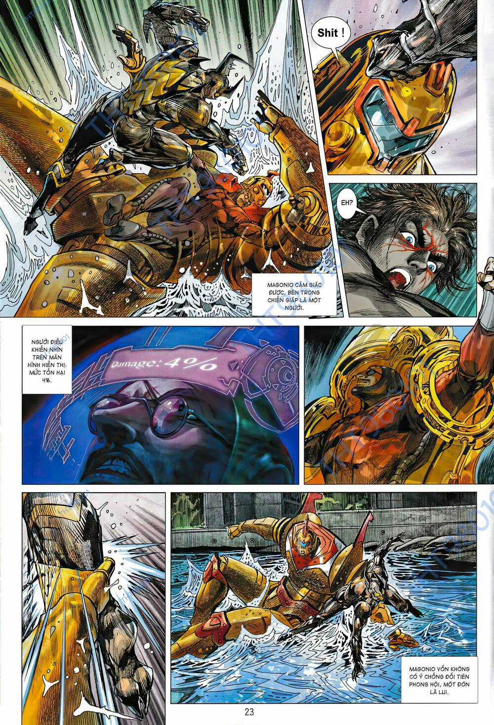 Hổ Giáp Nhân Armour Man Chapter 3 trang 21