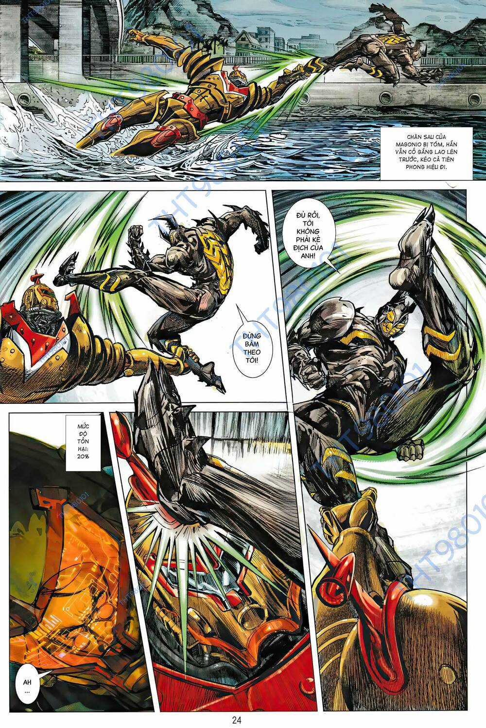 Hổ Giáp Nhân Armour Man Chapter 3 trang 22