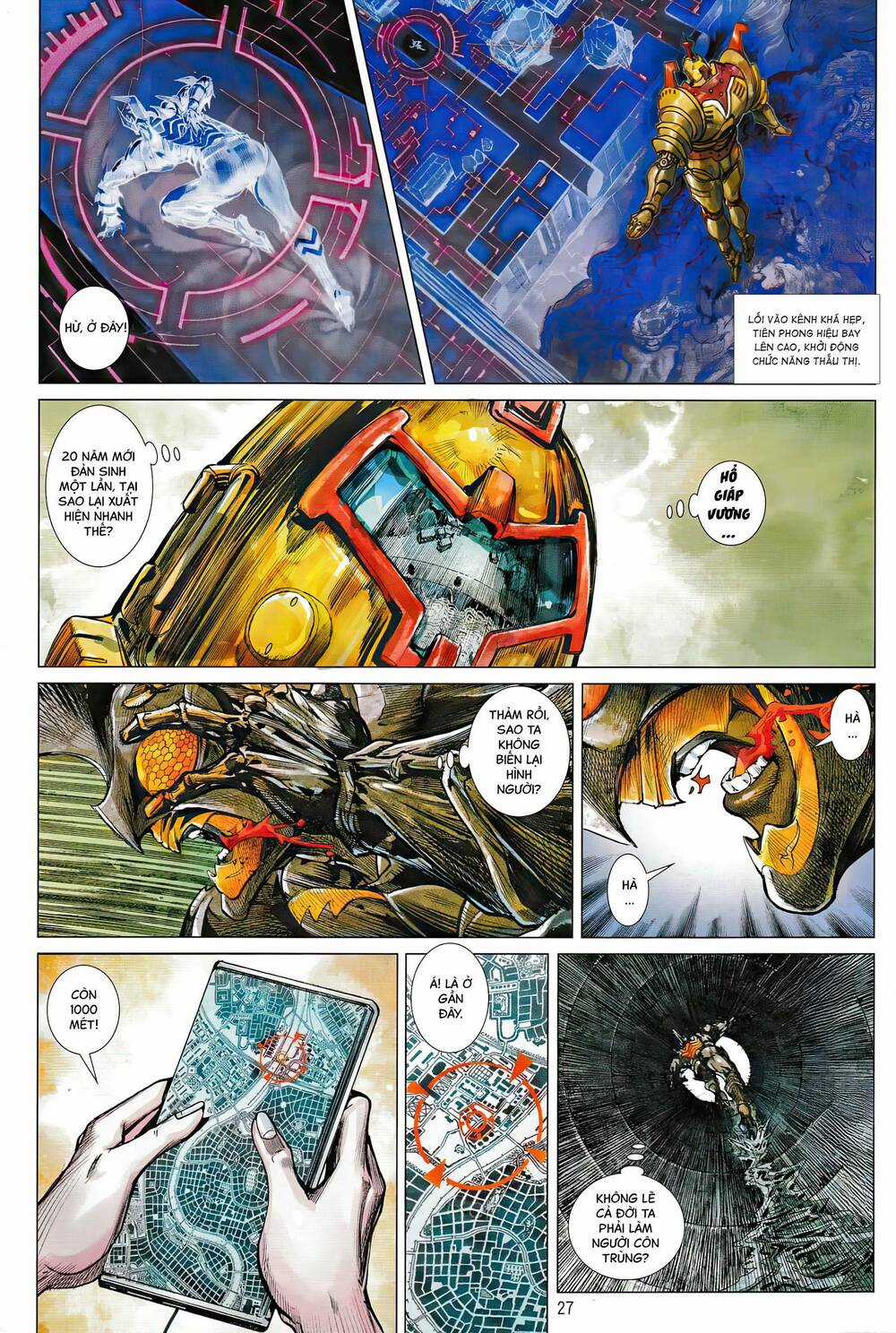 Hổ Giáp Nhân Armour Man Chapter 3 trang 25