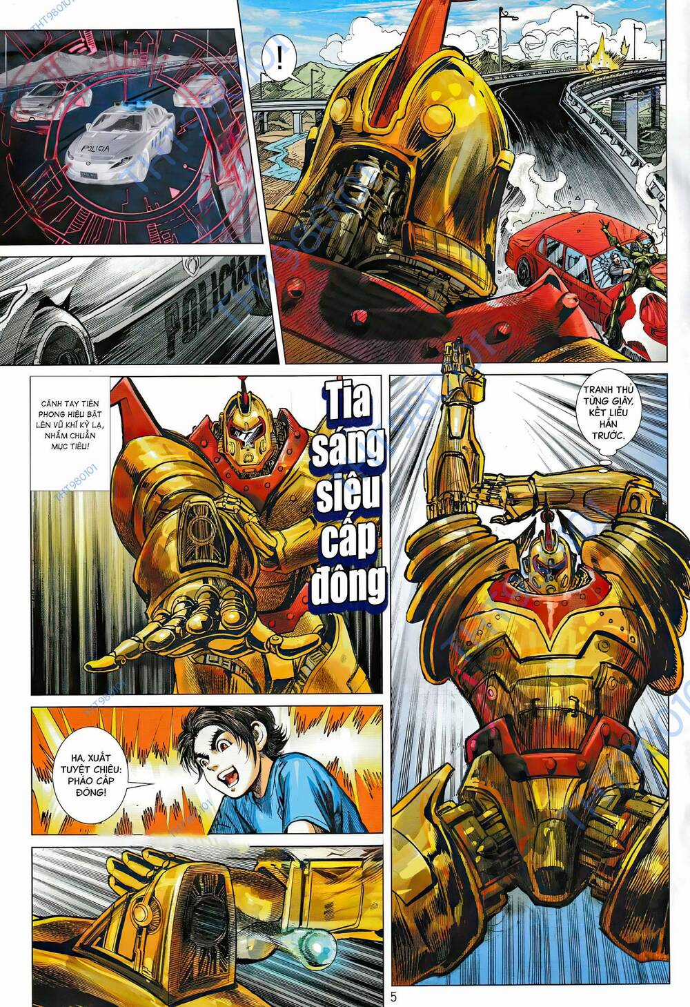 Hổ Giáp Nhân Armour Man Chapter 3 trang 4