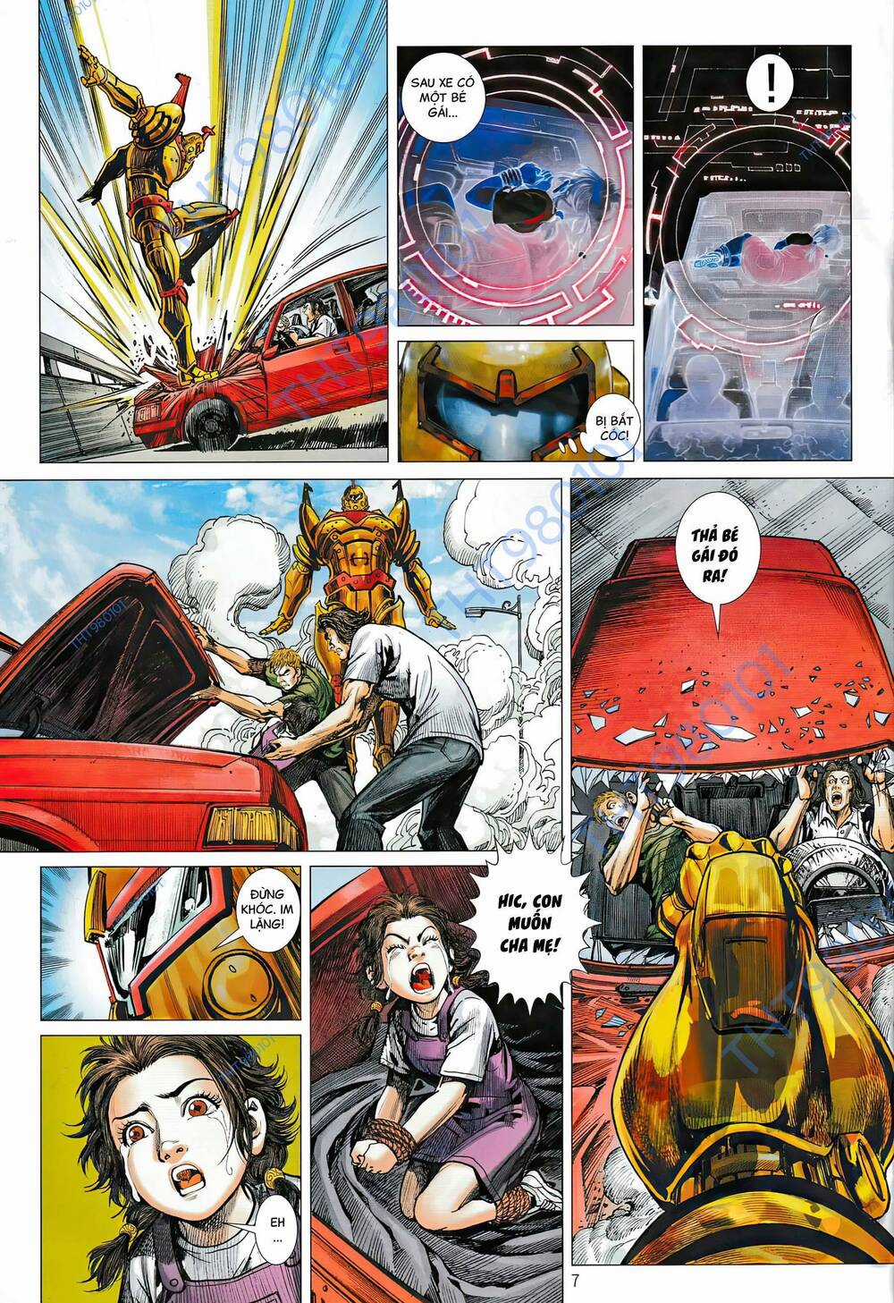 Hổ Giáp Nhân Armour Man Chapter 3 trang 6