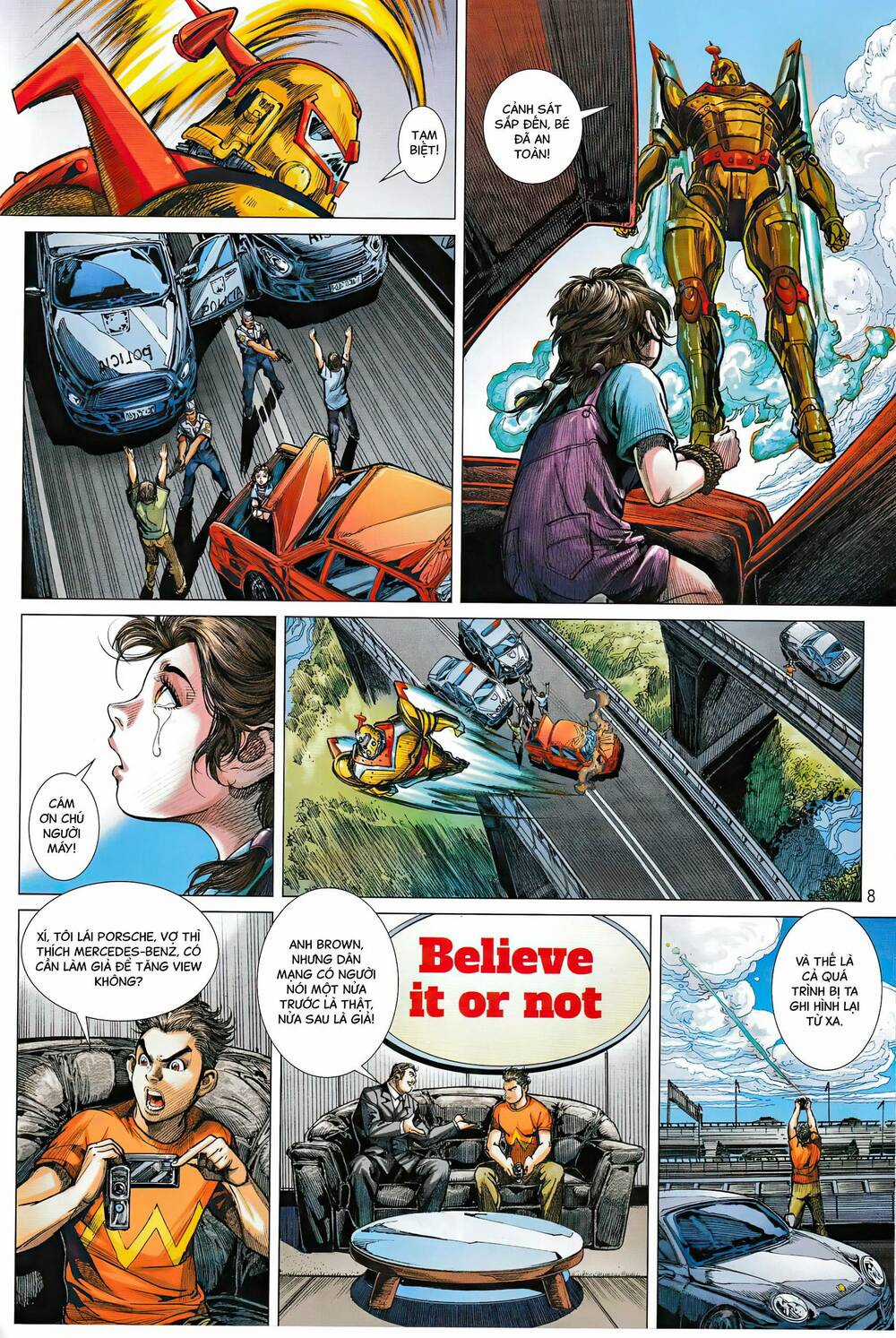 Hổ Giáp Nhân Armour Man Chapter 3 trang 7