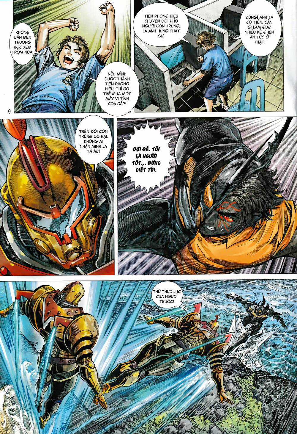 Hổ Giáp Nhân Armour Man Chapter 3 trang 8