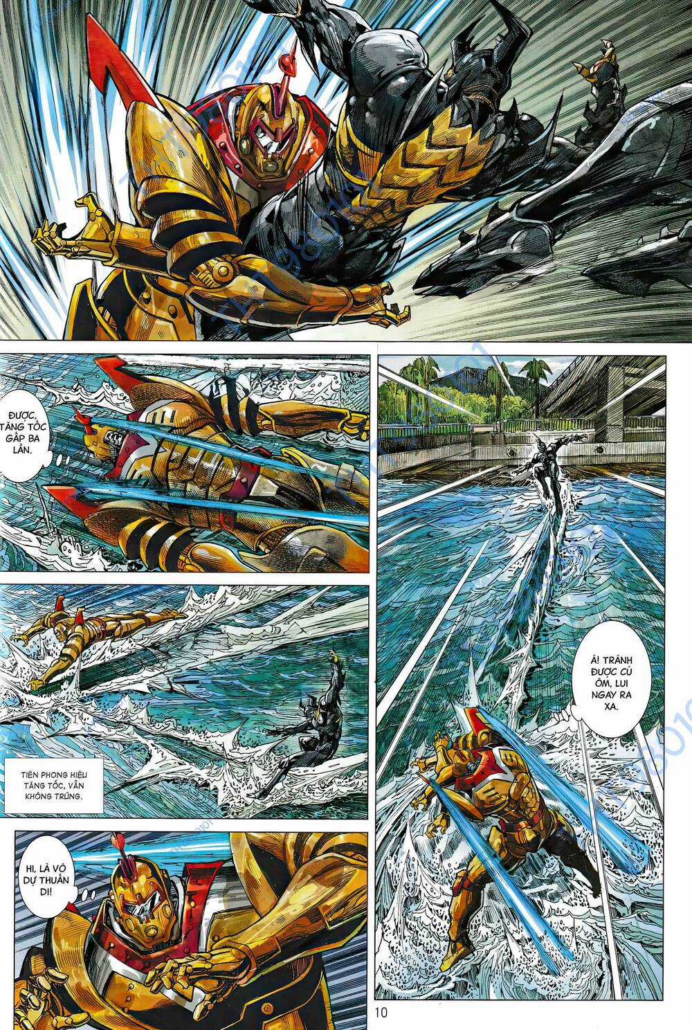 Hổ Giáp Nhân Armour Man Chapter 3 trang 9