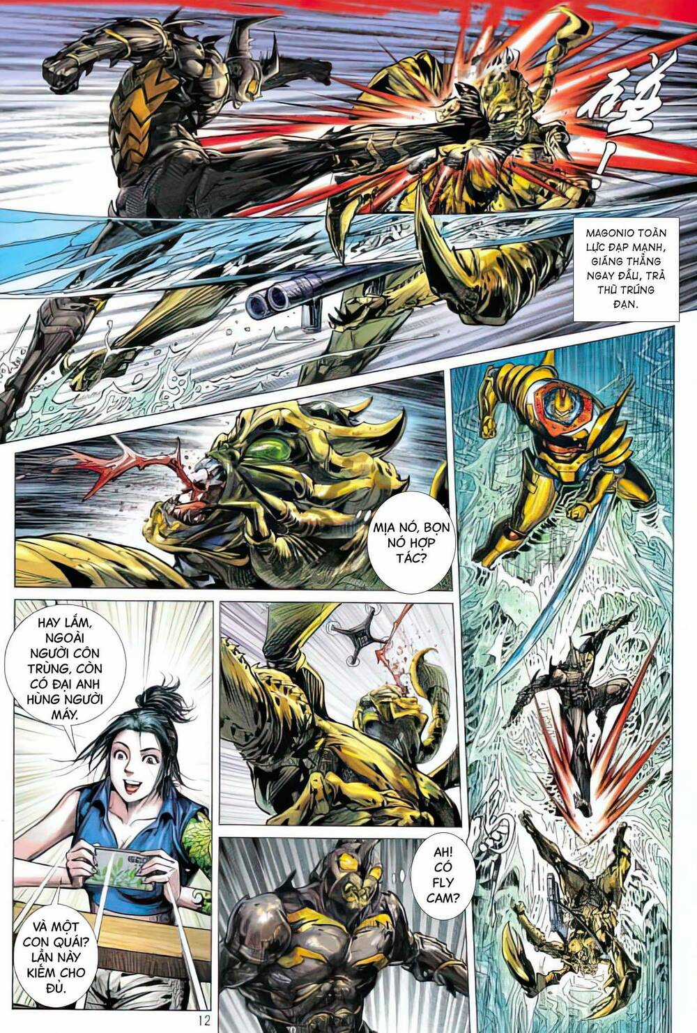 Hổ Giáp Nhân Armour Man Chapter 4 trang 11