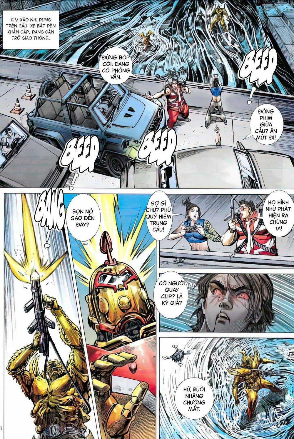 Hổ Giáp Nhân Armour Man Chapter 4 trang 12