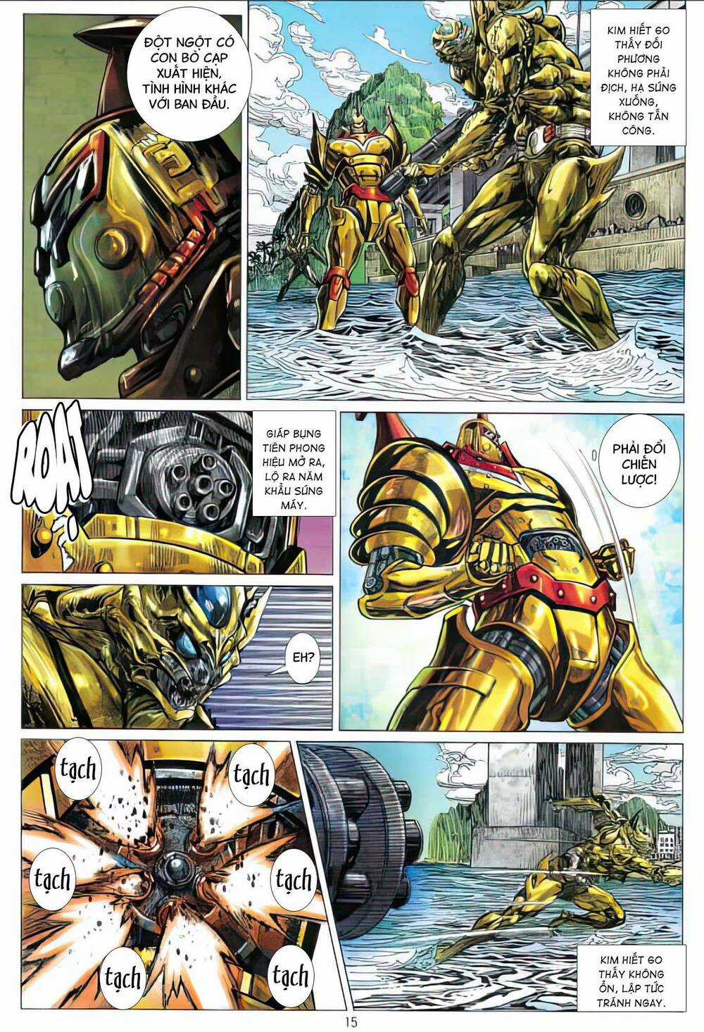 Hổ Giáp Nhân Armour Man Chapter 4 trang 14